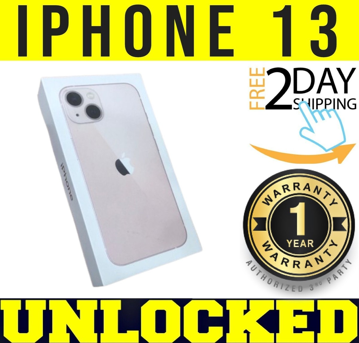 Apple iPhone 13 - 128 GB - Pink (Unlocked) for sale online | eBay