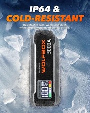 WOLFBOX 3000A Car Jump Starter Battery Charger Portable Booster Jumper Box