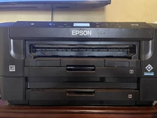 Epson WorkForce WF-7210 Inkjet Photo Printer - Black