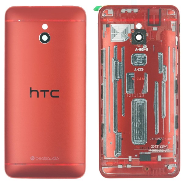 Original Htc One Mini M4 GehäUse Akkudeckel Backcover Schale, Rot-image
