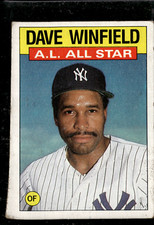 1986 Topps - All Star Dave Winfield #717