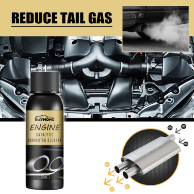 Catalytic Converter Cleaner Engines Boost Up Carbon Removal Reduce Fuel 30ml*
