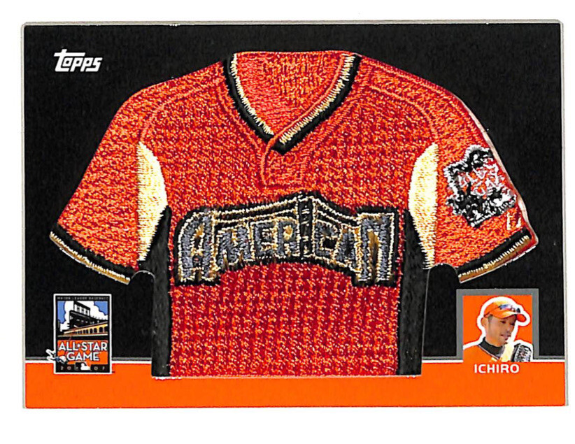 2008 Topps Ichiro All Star Game Commemorative Jersey Patch