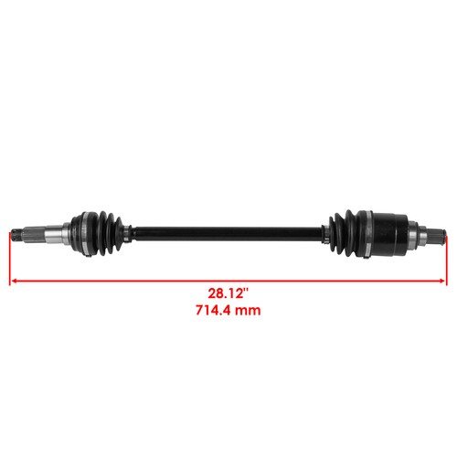 Caltric Front And Rear CV Joint Axle For Kymco UXV 500 4x4 2009-2011 2014 - Picture 8 of 9