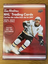 2021-22 Tim Hortons Master Set, minus Hockey Heroes (250 Cards), Binder included