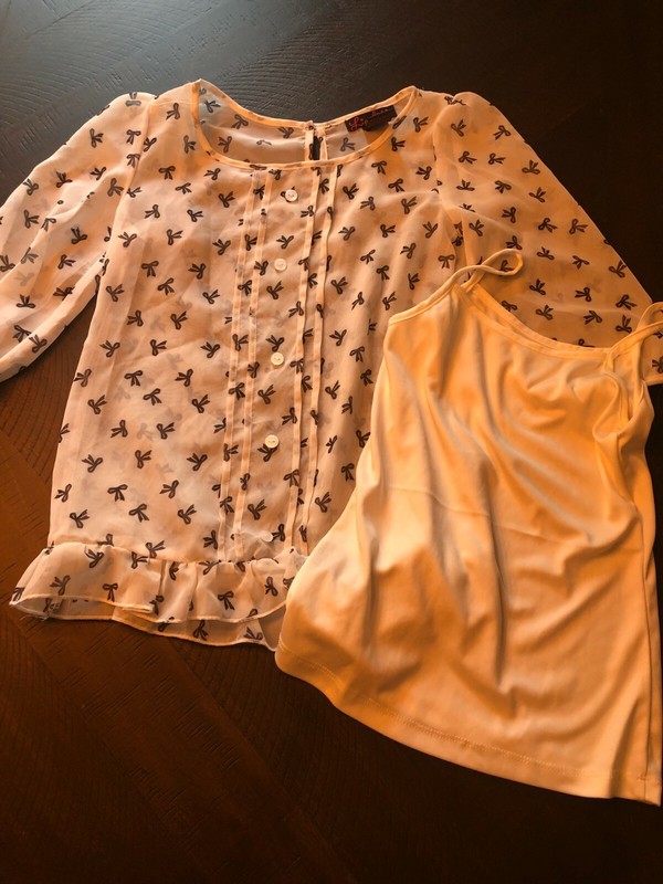 Lip Gloss girls top size Small 6/7