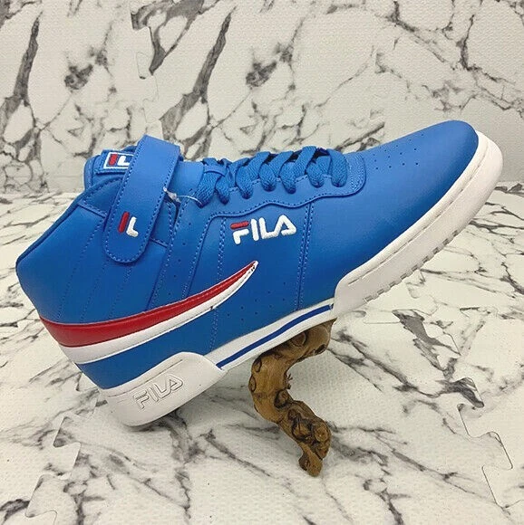 Men s Fila F 13 Blue Red White Sneakers