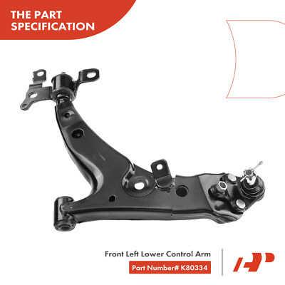 8-Piece Front Lower Control Arm & Ball Joint & Sway Bar Kit For Toyota Corolla 1993–1995 L4 1.8L