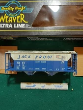 WEAVER #312 JACK FROST PS-2 COVERED HOPPER 2-RAIL