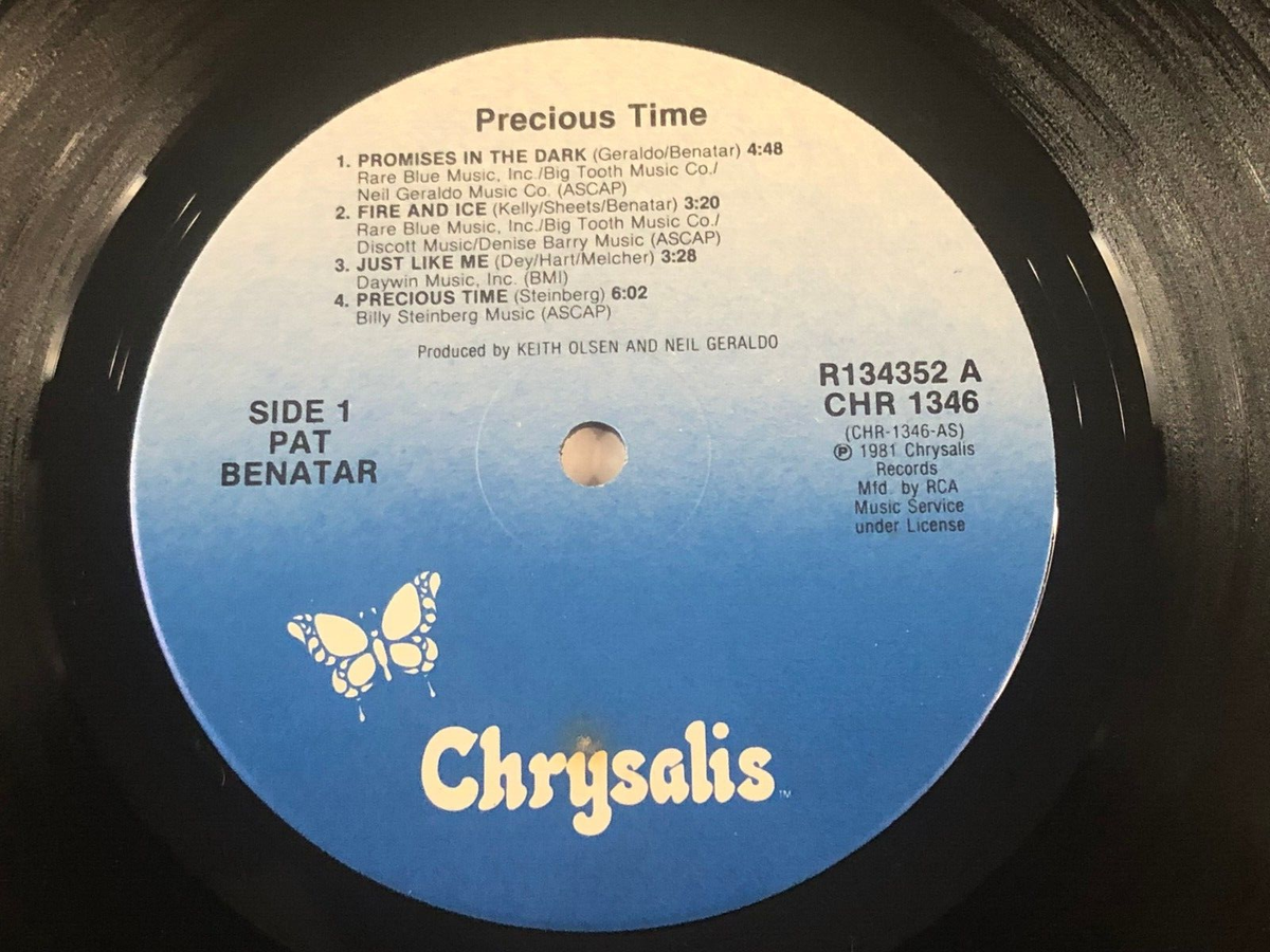 米LP Pat Benatar Precious Time 602465364385 Chrysalis, Universal /00260 Pat Benatar Precious Time by Chrysalis Records 33rpm VINYL LP
