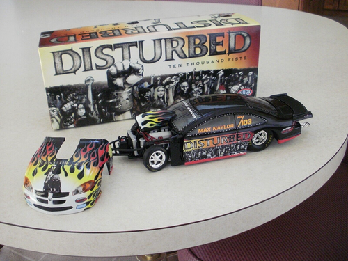 NHRA 1/24 MAX NAYLOR 06 DISTURBED DODGE STRATUS PRO STOCK 1/1,502 #1451 - Picture 8 of 14