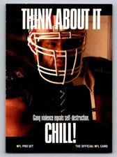 1991 Pro Set - Think About It Cornelius Bennett #729