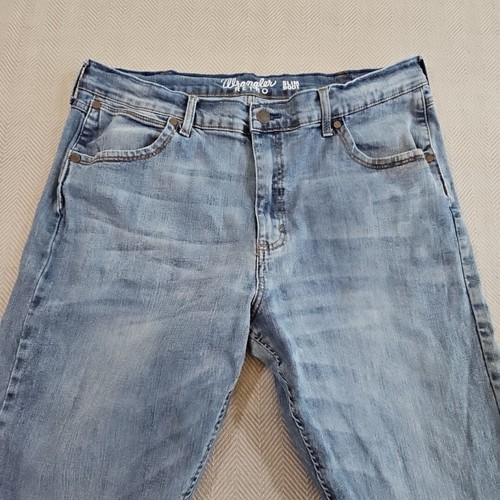 Wrangler Retro Slim Boot Jeans Men's W38 L34 Western Cowboy Denimcore Workwear - Picture 8 of 12