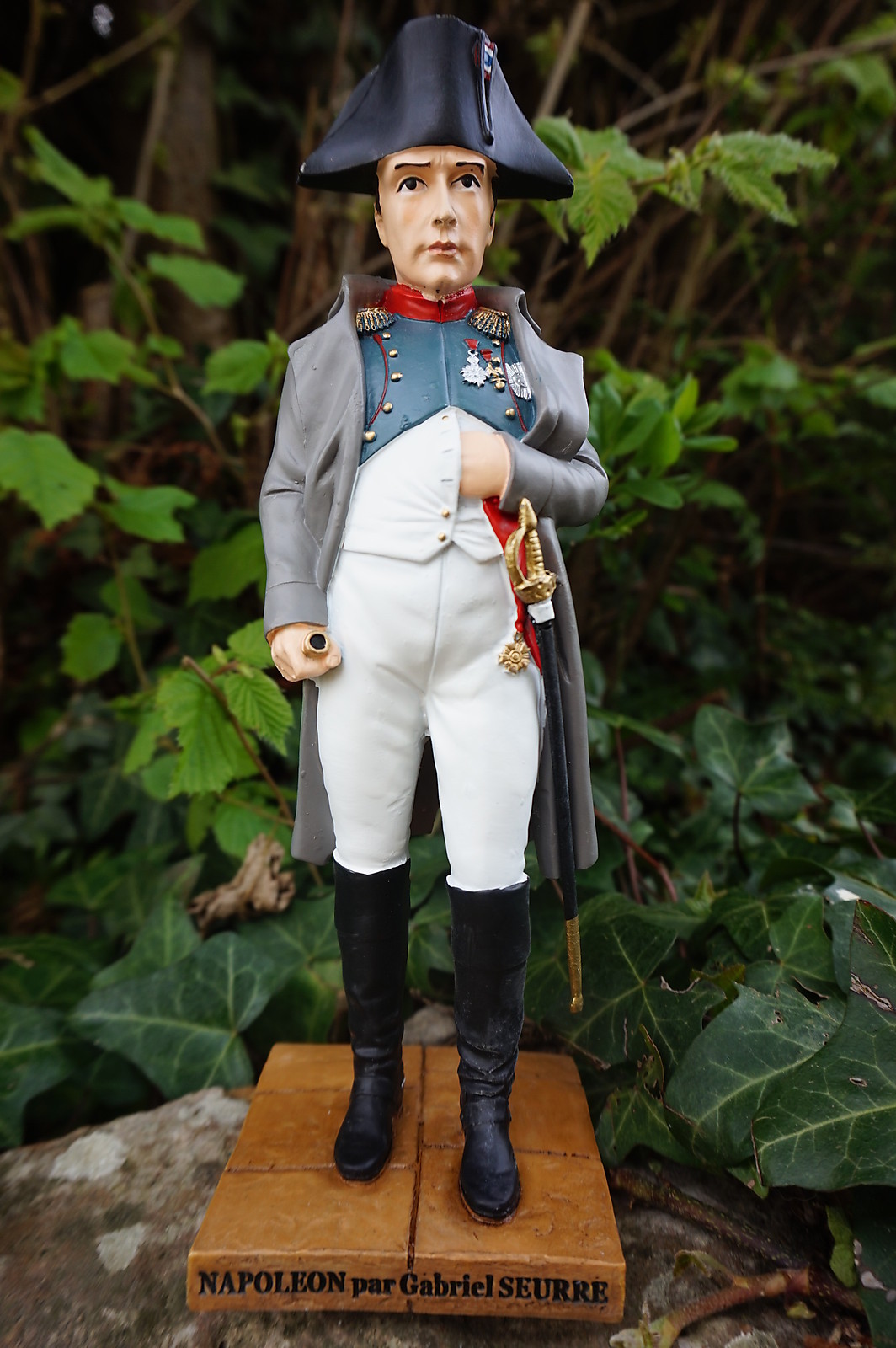 Statuette Napoleon Bonaparte Seure Gabriel en résine H21cm