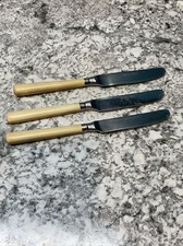 Stanley Roberts Spectrum Ivory Three Knives Stainless