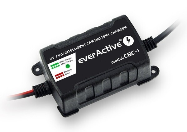 Everactive CBC-1 V2 Auto Batteria Caricabatterie Per 6V E 12V Inverno Nuovo