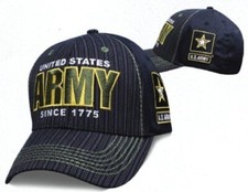 US Army  Cap Kappe  mit Klettverschlu&szlig; Schwarz / Oliv / Grau