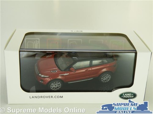 RANGE ROVER EVOQUE MODEL CAR FIRENZE RED 1:43 SIZE IXO DEALER SPECIAL LAND T3 - Picture 5 of 5