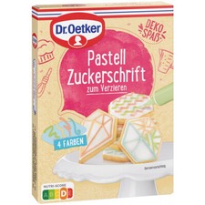 Oetker Sugar Writing Pastel 0.1kg