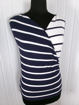 Top Cache Herz Tanktop ärmellos MAX MARA STUDIO XL 40/42 Logo bestickt