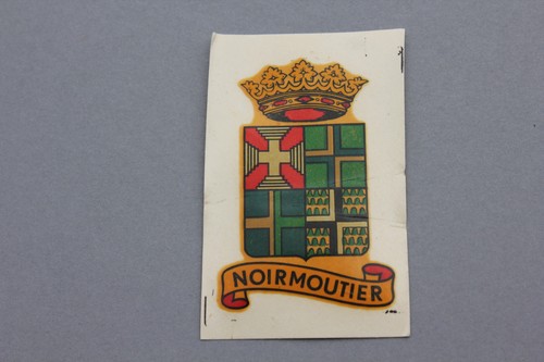 DE Ancien Chromotransfert D&eacute;calcomanie LE MONT DORE Vintage 50/60's