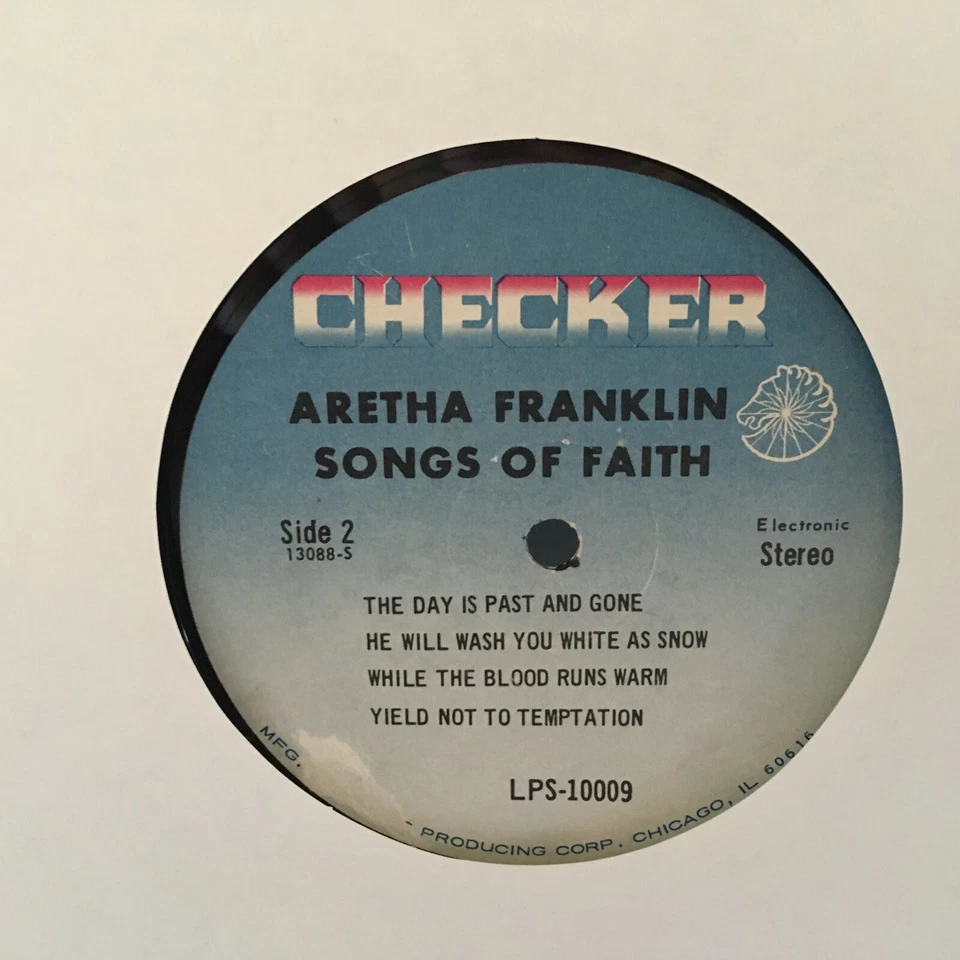 ARETHA FRANKLIN:  LP    The Gospel Soul US - Image 3 of 4