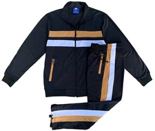 Men’s Classic Jogging Tracksuit Full Zip Activewear Track Jacket & Track pants