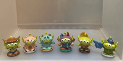 PIXAR REMIX エイリアンフィギュア 6体セット Disney Showcase Pixar Alien Remix Figurine Set of 6 Brand