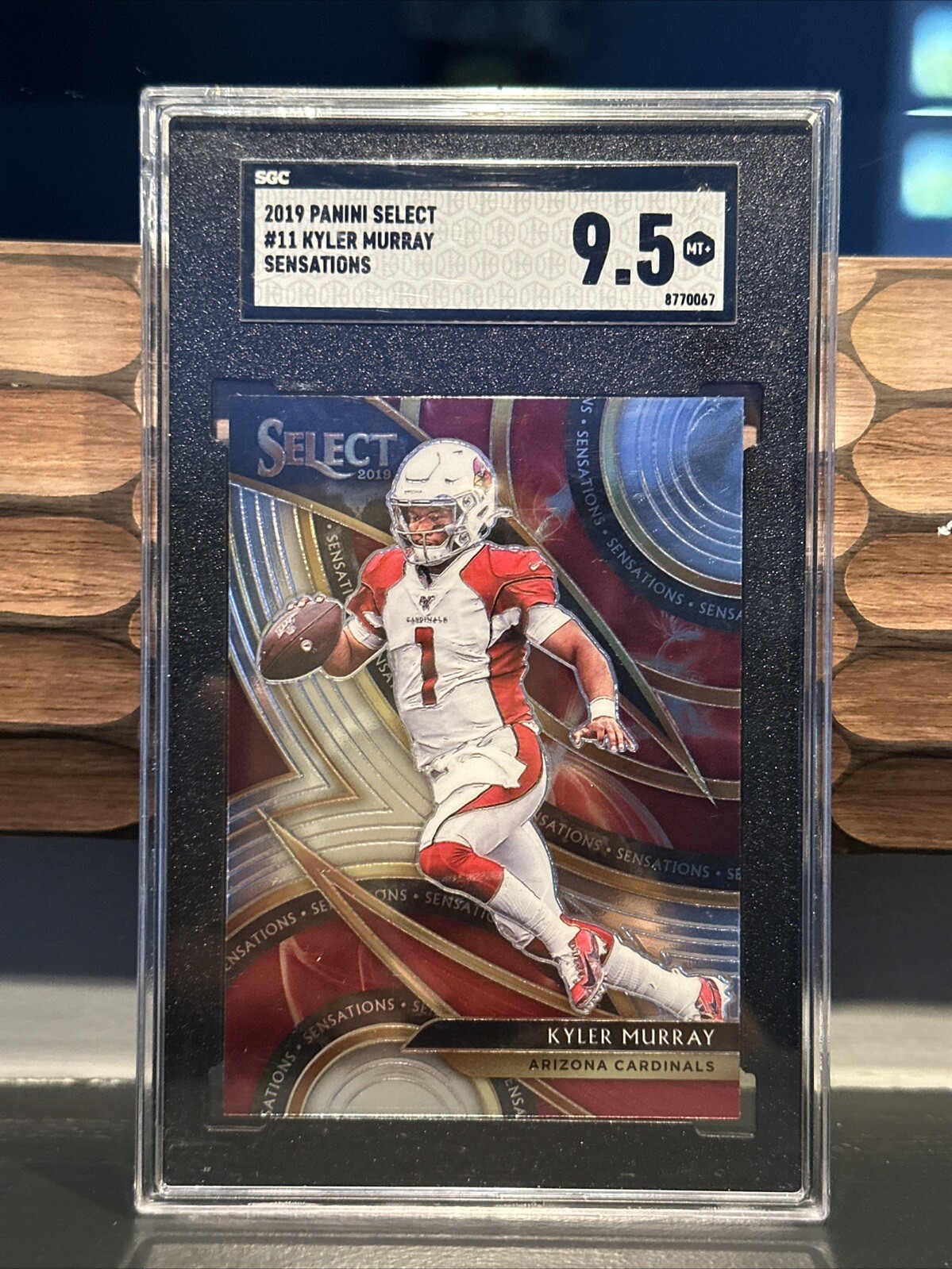 2019 Panini Select #11 Kyler Murray Sensations SGC 9.5 Rookie RC