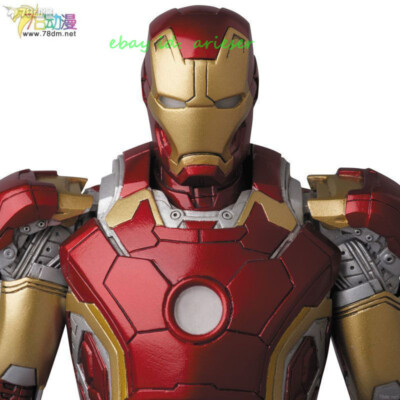 Perfect Medicom Mafex No.013 Iron Man Mk43 Action Figure New In