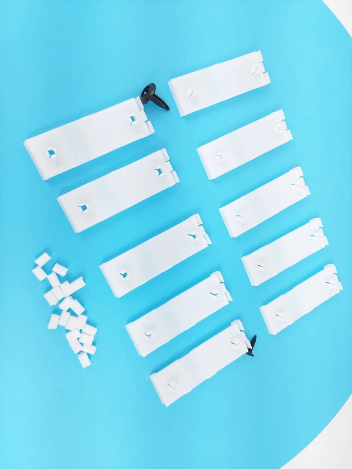 Clips de parachoques de retención de 10 piezas para Lincoln Town Car Navigator Continental Mark VI Foto 2 de 4