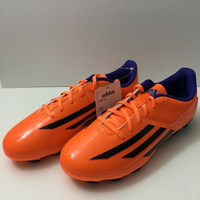 Adidas F5 TRX FG J Soccer Shoes Cleats Size 5.5 Youth Junior Orange Purple  Black | eBay