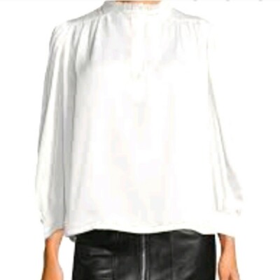NEW Few Moda NY White Blouse Size Small