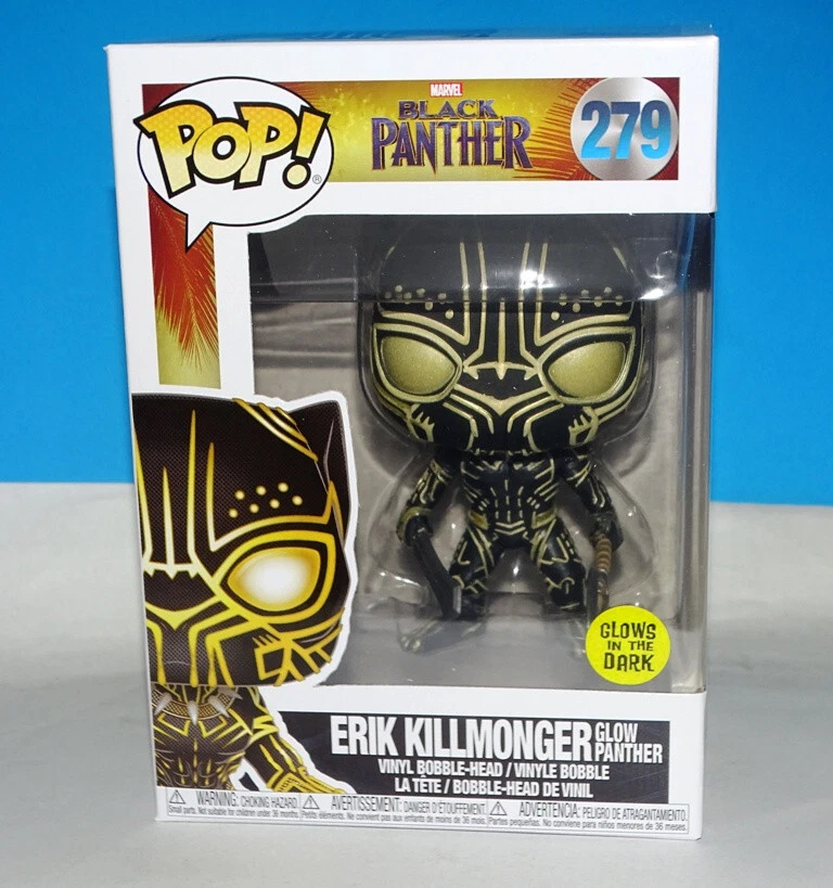 Funko pop erik store killmonger glow panther