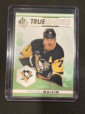 EVGENI MALKIN 2022-23 SP AUTHENTIC HOCKEY TRUE LEADERS SSP GREEN PARALLEL #TL-7