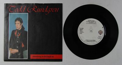 Todd Rundgren Something To Fall Back On UK 7inch Vinyl Single 1986