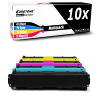 10X Eurotone Toner Ersetzt Hp CF530A CF531A CF532A CF533A 205A CF530A-33A