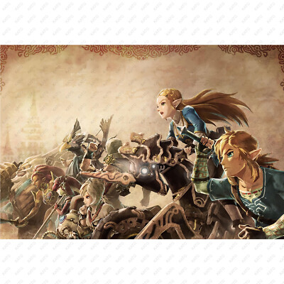 Hyrule Warriors  Age of Calamity Poster High Quality 4x6 8.5x11 11x17 13x19