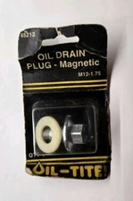 Dorman Oil-Tite 65212 Oil Drain Plug Magnetic M12-1.75 Head Size 15mm