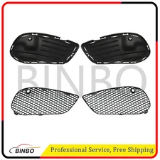Front Bumper Vent Cover Grille c For Mercedes Benz W205 C300 C350 2015-18,L&R