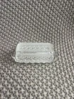 Anchor Hocking Vintage Crystal Clear Butter Dish With Lid