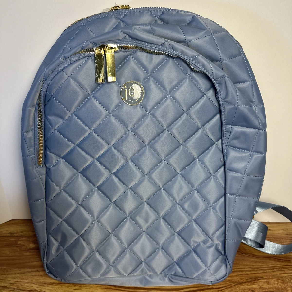 Joy & Iman Grey RFID Backpack Bag JOY & IMAN Tassel Chic Leather Backpack with RFID – goSASS main image 4