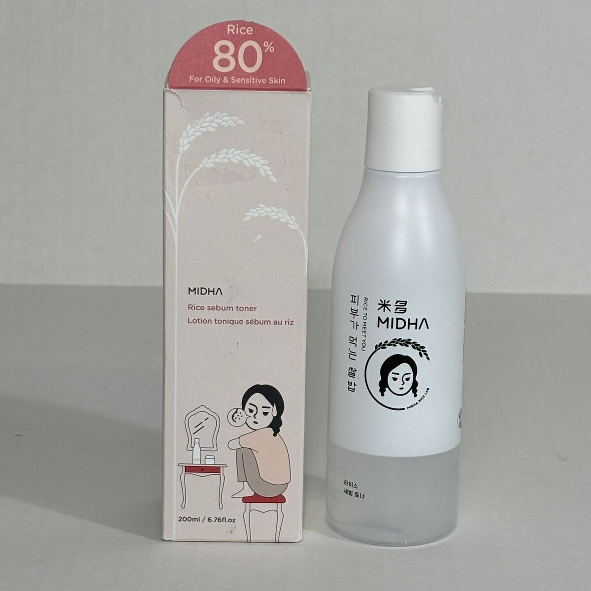 MIDHA Rice Pure Toner (6.76oz) MIDHA Rice Pure Toner (6.76oz)