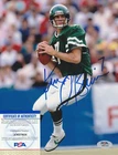 KEN O'BRIEN  NEW YORK JETS   PSA AUTHENTICATED  ACTION SIGNED 8x10