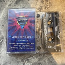 Various - 1993 Mercury Music Prize Shortlist Sampler - Used Cassette -