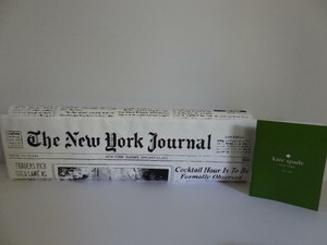 kate spade newspaper clutch
