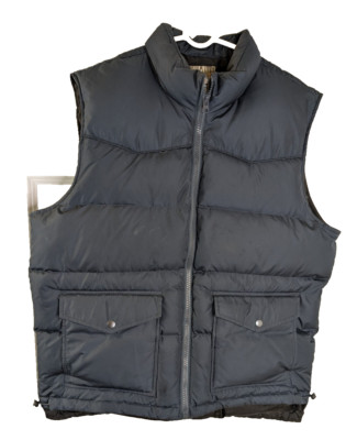 Old Navy, Men's Down Vest, Blue, Size L