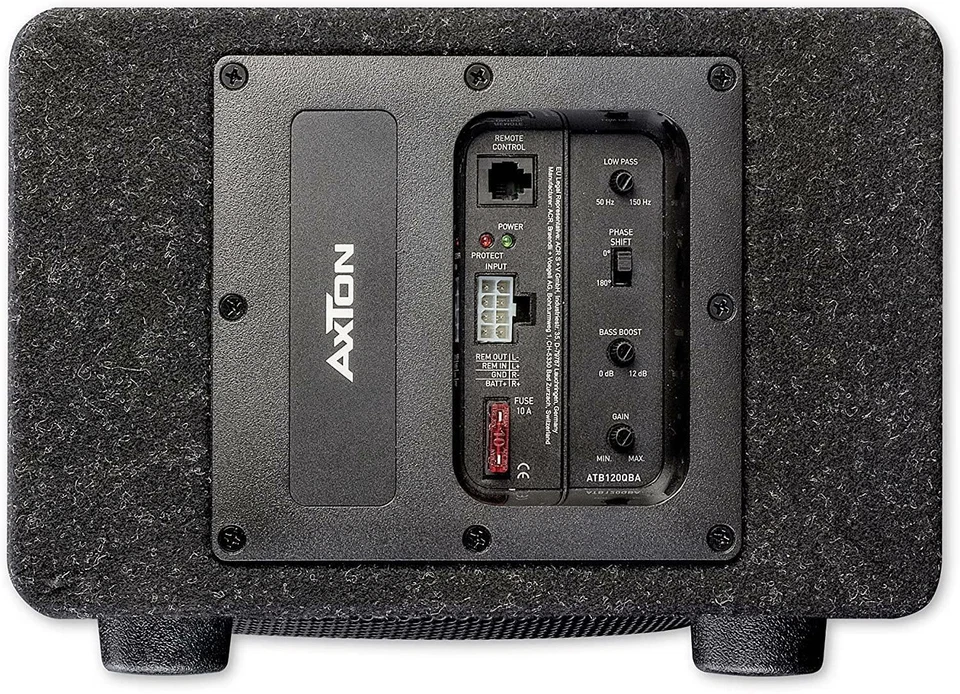 AXTON ATB120QBA Bassreflex Aktivsubwoofer Bassbox Auto, LKW, Reisemobil - Bild 4 von 4