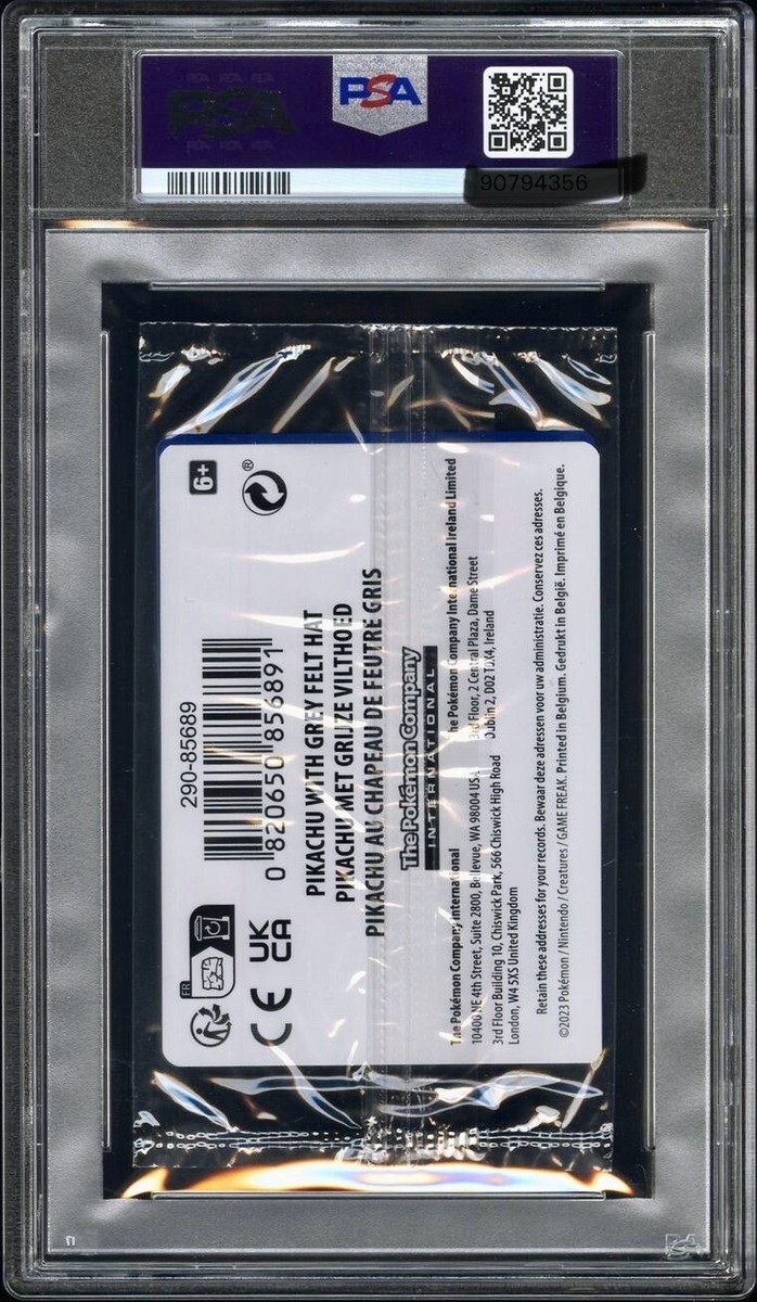 PSA 10 SEALED VAN GOGH PIKACHU WITH GREY FELT HAT SVPen 085 PSA 10 SEALED VAN GOGH PIKACHU WITH GREY FELT HAT SVPen 085