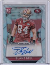 BLAKE BELL 2015 Panini Prizm Rookie Auto Prizms #RSBB 281/350  49ers